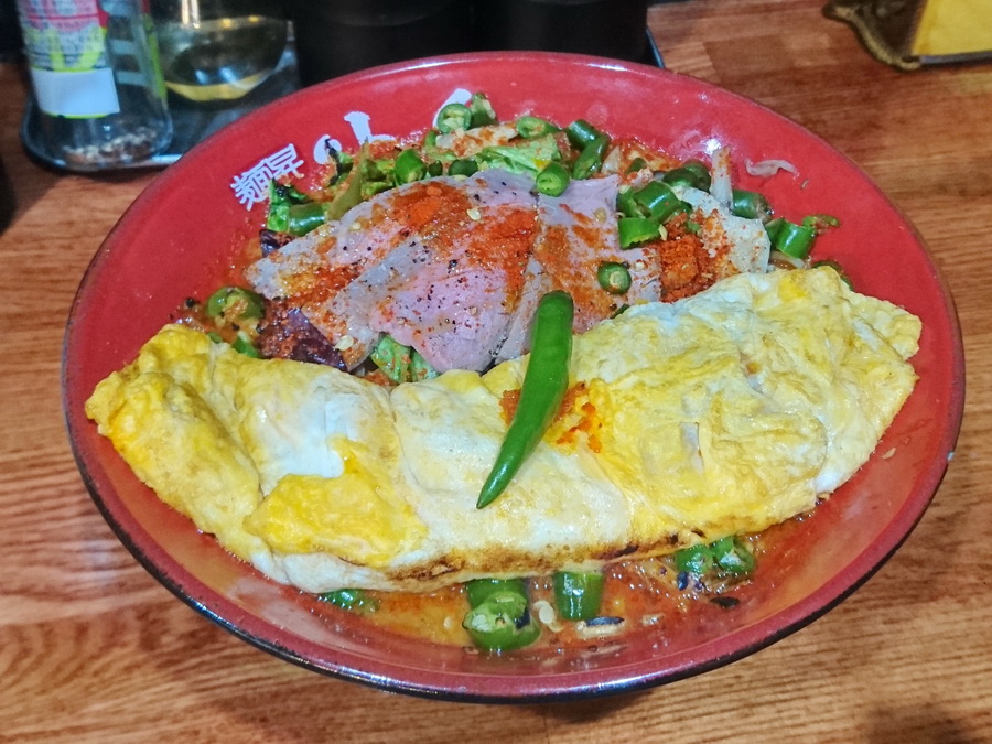 No 128 あの 麺昇 神の手 でいただくオムラーメンとは ザ 激辛日記